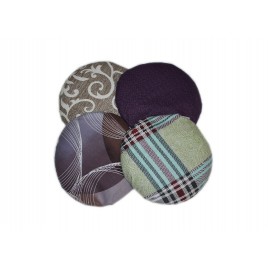 Подушка круглая д.40 см, тк.Голд (с гречневой шелухой)